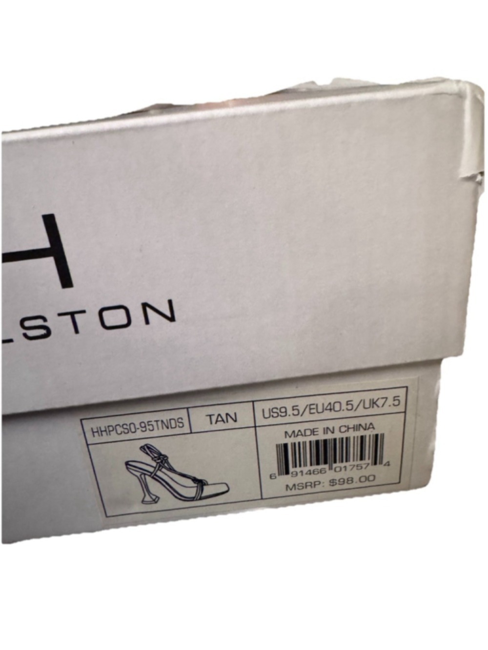 Halston Picasso Lace-Up Sandal 9.5 - Picture 6 of 9